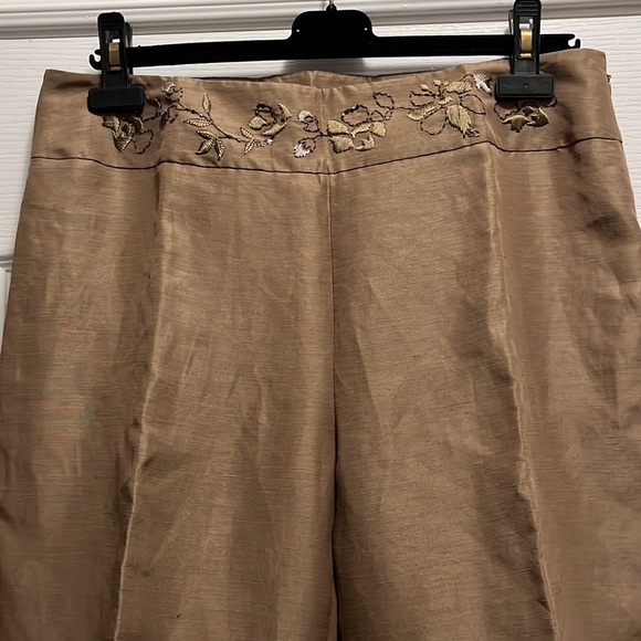 NWT silk and linen Planet pant suit - Picture 5 of 16